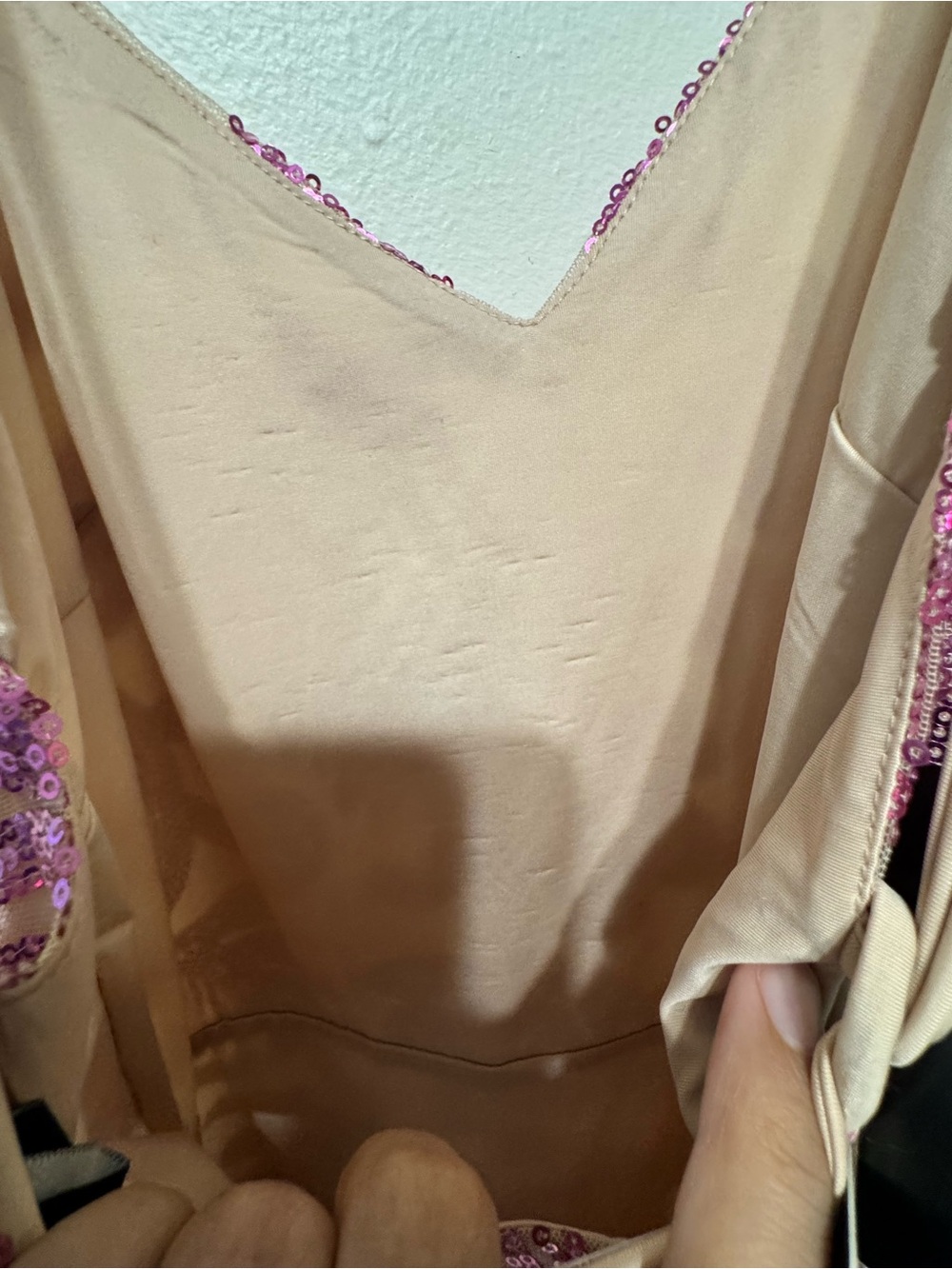 bebe Pink Sequin Floral-Pattern Midi Dress - Picture 8 of 8